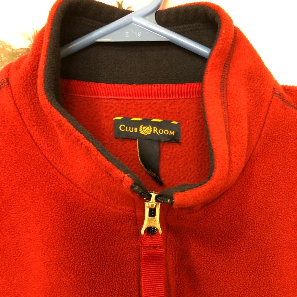 Men's 1/2 Zip Large Sweater